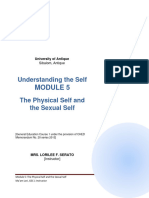 GEC 1 Module 5 The Physical and Sexual Self