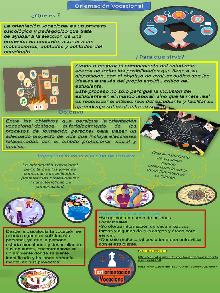 Importancia de la Orientación Vocacional | PDF | Sicología | Aprendizaje