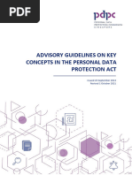 Advisory Guidelines On Key Concepts in The PDPA 1 Oct 2021