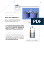 Celda Electroquímica