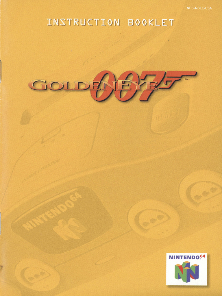 Goldeneye 007 (N64) | PDF