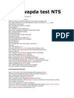 2016 Wapda Test NTS