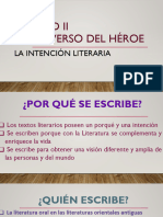 Intención Literaria (Unidad 2) .