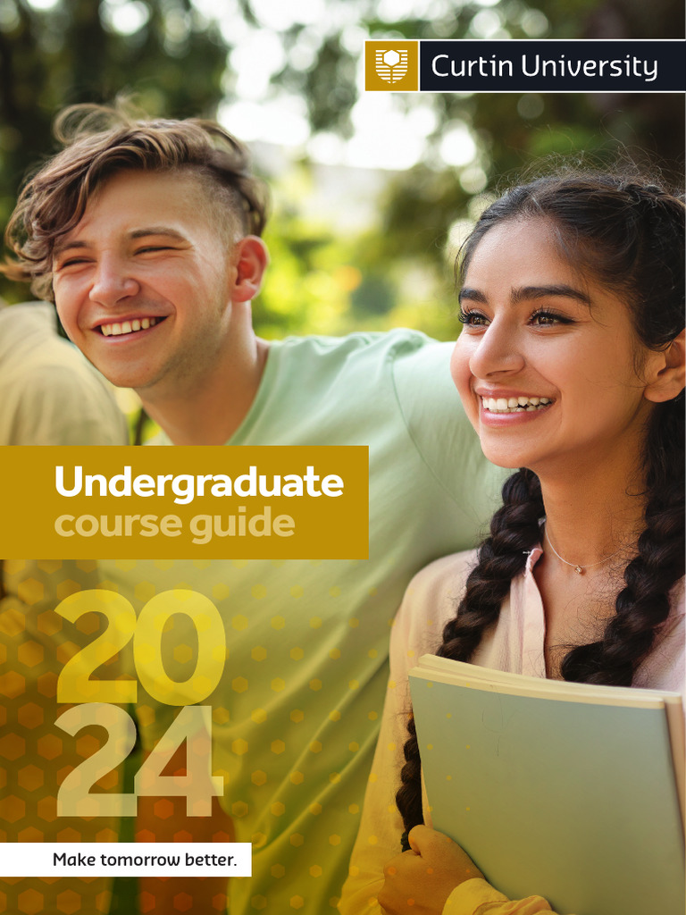 Curtin University 2024 Domestic Undergraduate Guide PDF Bachelor's