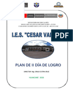 Plan Ii Dia Del Logro 2023 Ies Cesar Vallejo