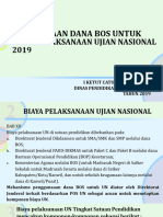 Kebijakan Penggunaan Dana BOS PADA UN 2019