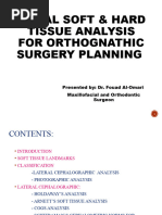 Facial Soft and Hard Tissue Presentation