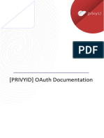 PrivyID OAuth Documentation v1.0