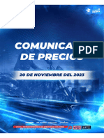 Comunicado 415 Precios 2023