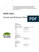 SUSE LINUX REFERENCE BOOK