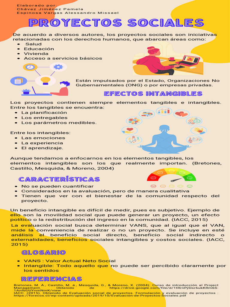 Características de Proyectos Sociales | PDF