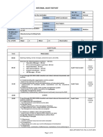 AZO-LMP-QMS-F-031 Internal Audit Report 2020 - First Draft