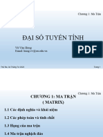 Chuong 1 - Ma Tran