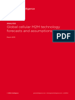 Global Cellular M2M Technology Forecasts and Assumptions