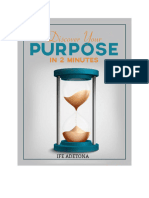 Discover Your Purpose in 2 Minutes by Ife Adetona