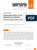 Enfermedad Celíaca: Un Reto Diagnóstico en Colombia Diagnóstico en Colombia
