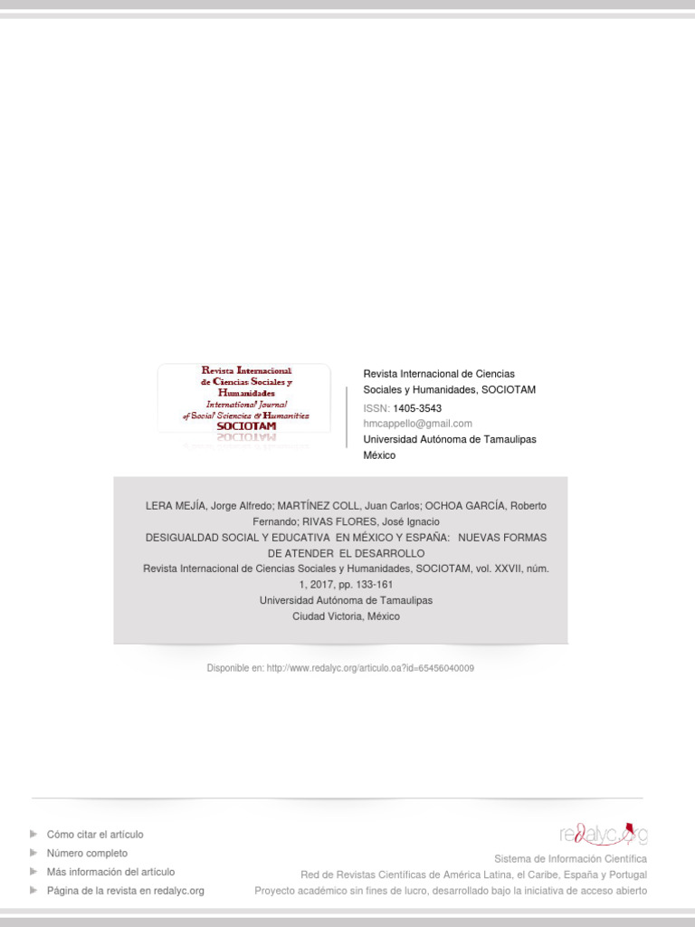 Desigualdad Educativa en México y España | PDF | Desigualdad social ...