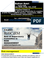 RISK - HANDY-LESSON 3 2pm 9-9-23 Kuscco Supervisory Committee