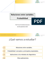 Tema 17. Relaciones Entre Variables. Probabilidad.-1