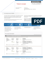 Dxb-Bom-Dxb Nov 19-25, 2023