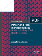 Adekola, J. (2020) - Power and Risk in Policymaking