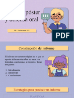 Taller de Póster, Informe y Defensa Oral