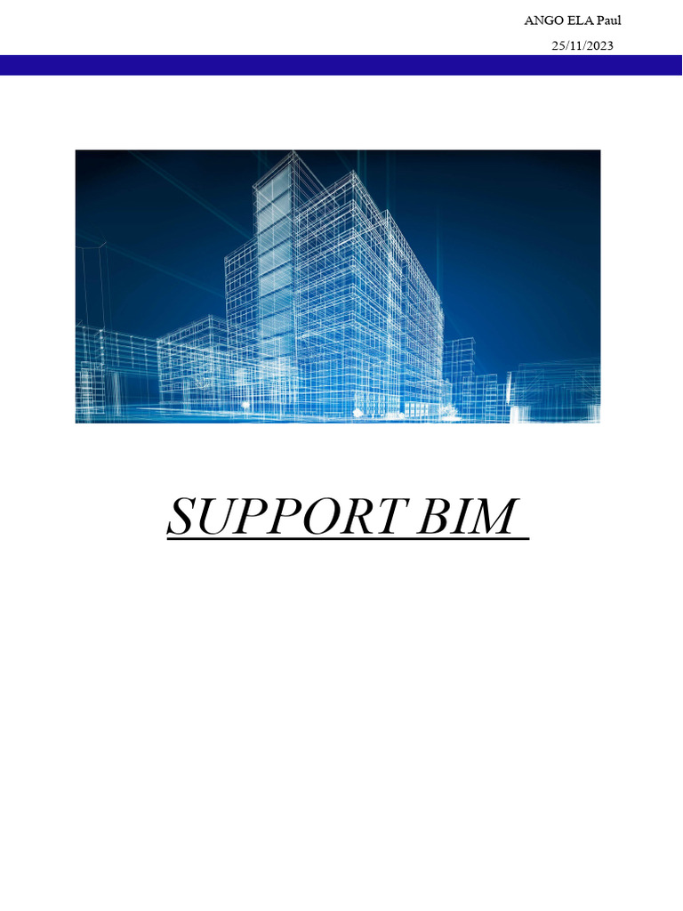 Support BIM et Gestion de Projet | PDF | Building information modeling ...