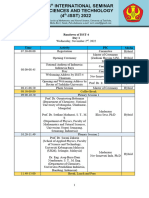 Run Down of Conference