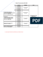 ORAR Nivelul I Postuniversitar 2023-2024