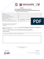 Anexo I Formato de Registro Investigacion en Salud - OCT23