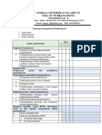 Instrumen Pengamatan Pembelajaran K13