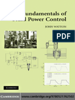 Fundamentals of Fluid Power Control 1nbsped 0521762502 9780521762502 Compress