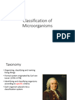 2-1 Classification of Microorganisms