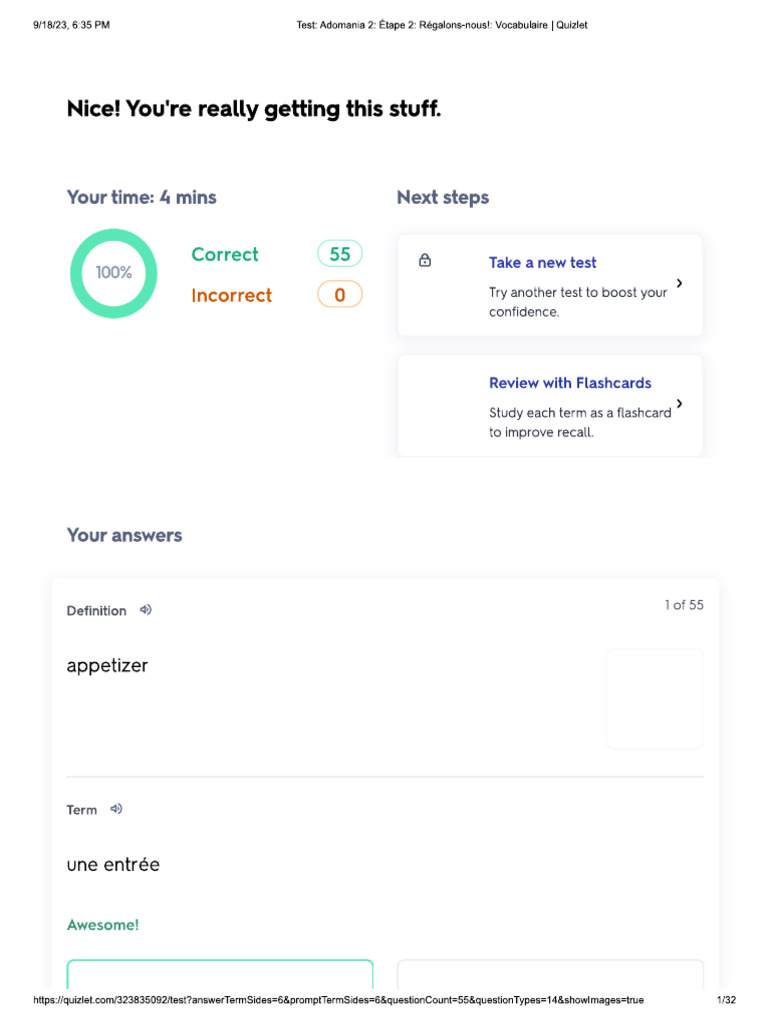 French Test | PDF