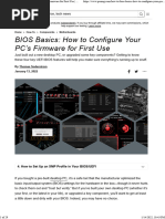 BIOS Basics How To Configure Your PC's Firmware For First Use PCMag