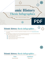 Islamic History Thesis Infographics by Slidesgo