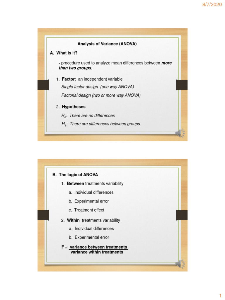 Ch 10 anova pdf analysis of variance data analysis