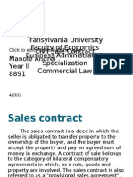 Civil Sale Contract
