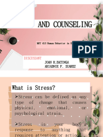 Mat 413 Stress and Counseling