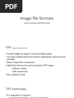 Image File Formats