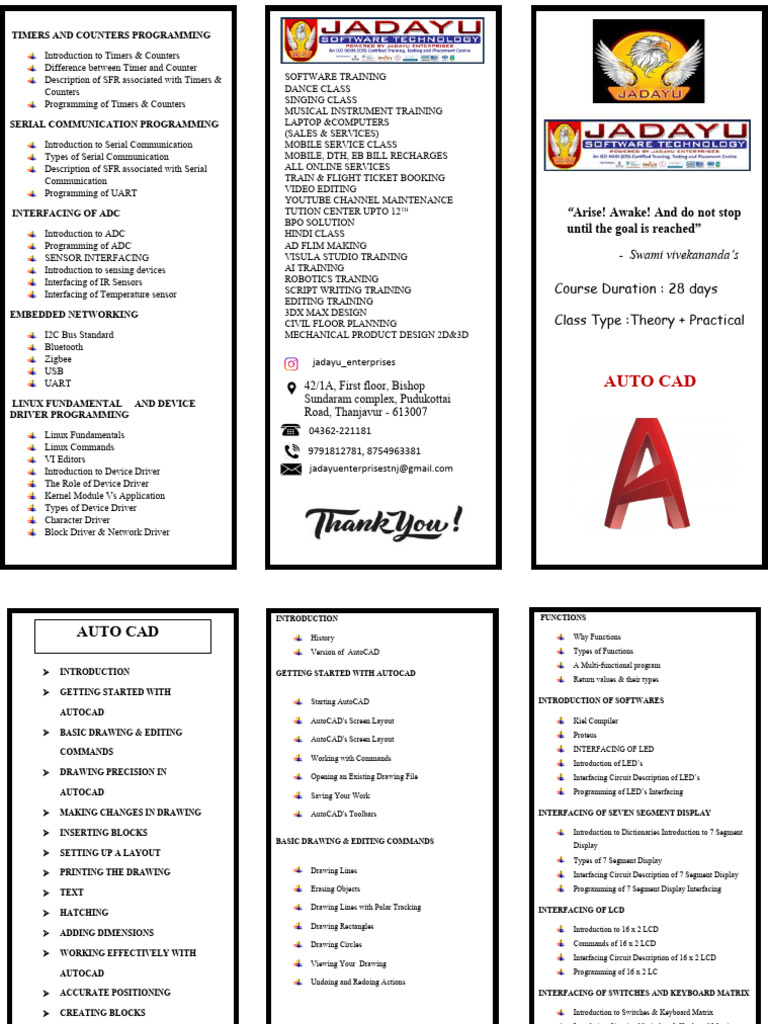AUTOCAD CURRICULUM PDF visual data 2