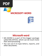 MS Word Notes PDF Download