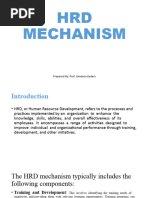 HRD Mechanism Unit 3 HRD