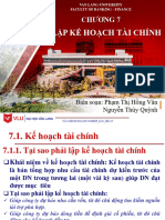 TCDN - C7 - Lập Kế Hoạch Tài Chính