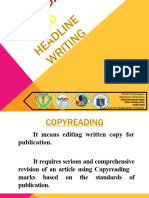 Copy Reading