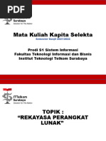 Mata Kuliah Kapita Selekta-Software Engineering-MNP