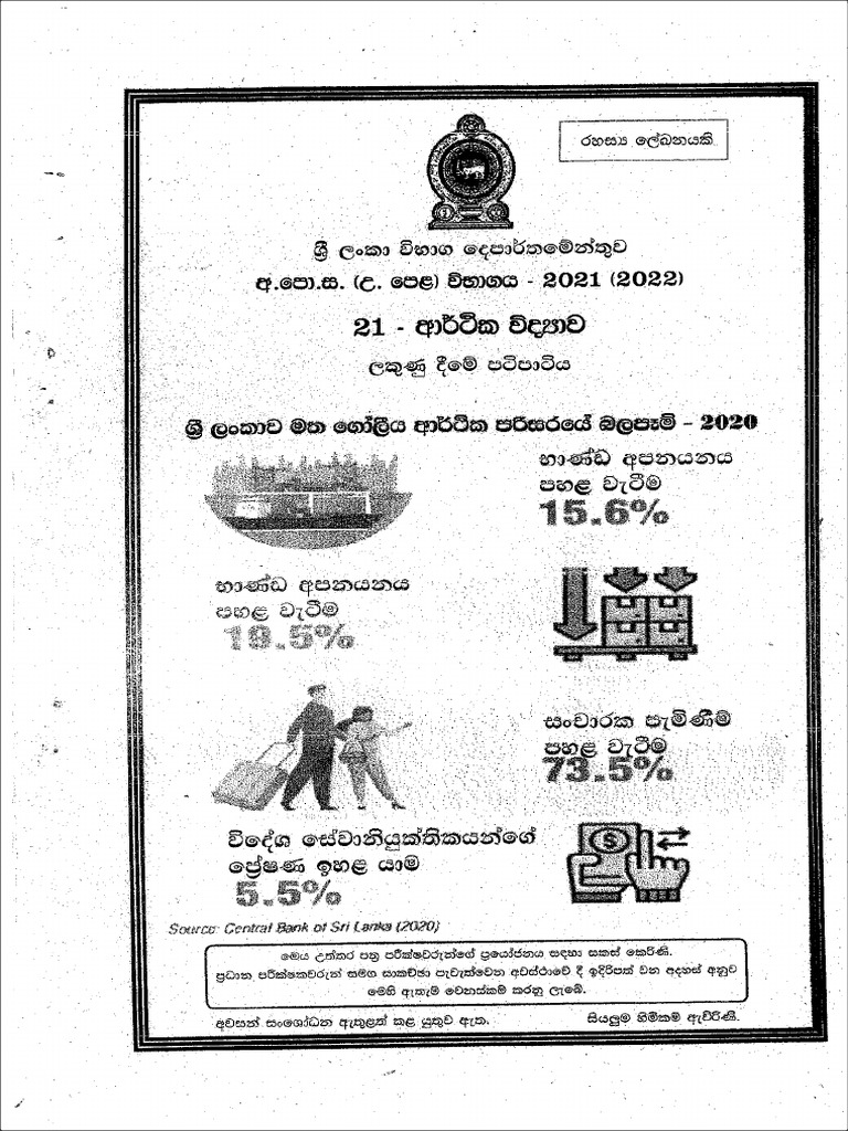 2021-al-economics-marking-scheme-sinhala-medium-pdf
