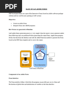 Basic of Adobeform