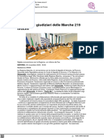 Negli Uffici Giudiziari Delle Marche 219 Tirocini - Centropagina - It, 23 Novembre 2023