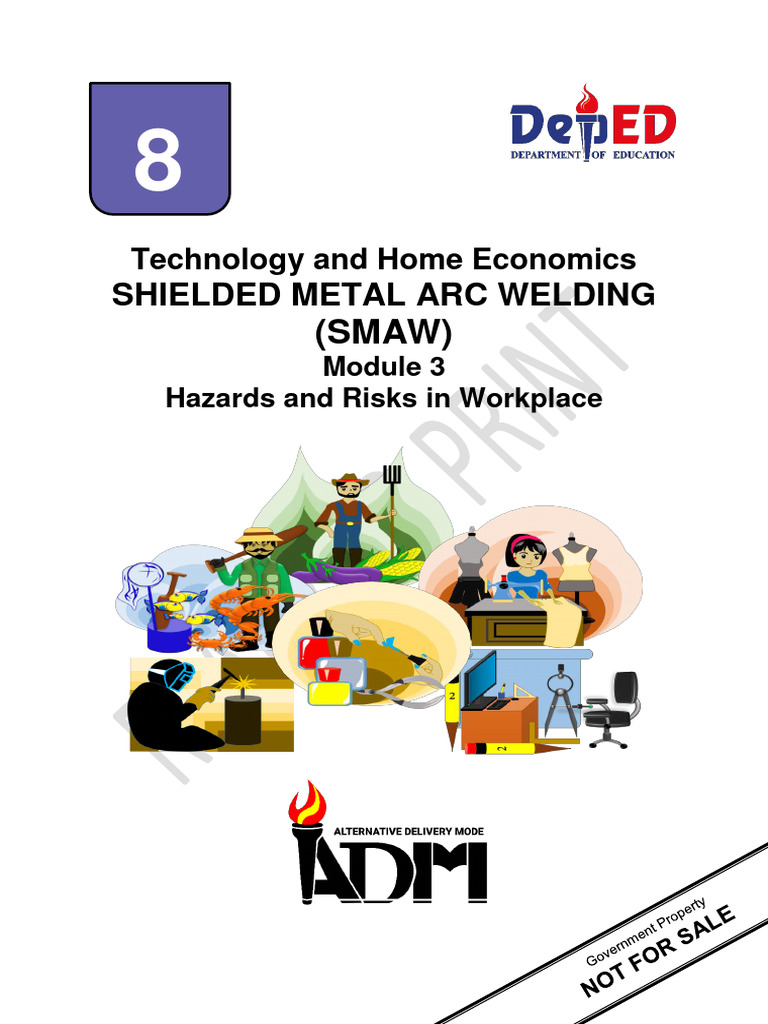 Smaw 8 Module 3 V5 PDF Personal Protective Equipment Hazards